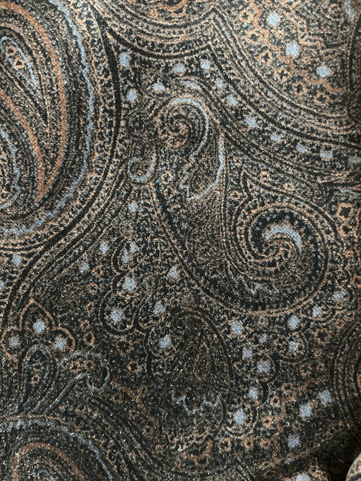 Kimono corto in velluto nero