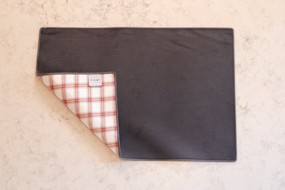 Tovaglietta reversibile in velluto