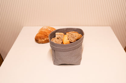 Portapane in denim giapponese