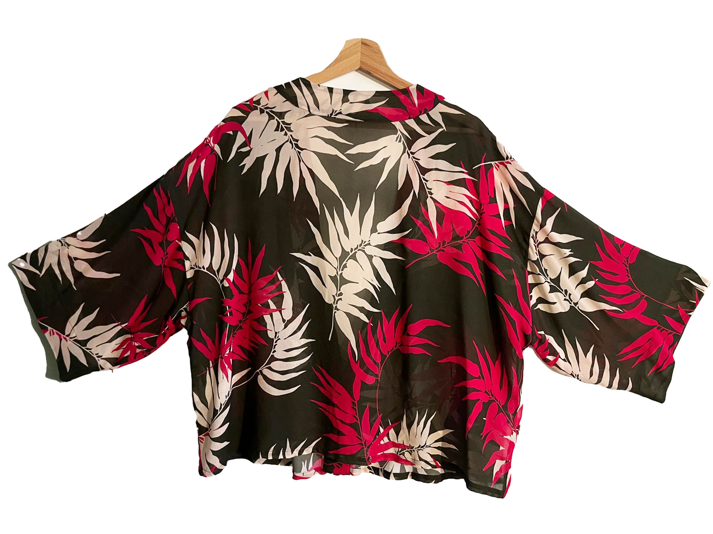 Kimono fantasia felce