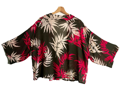 Kimono fantasia felce