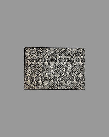 Tovaglietta Jacquard Avorio e Nero