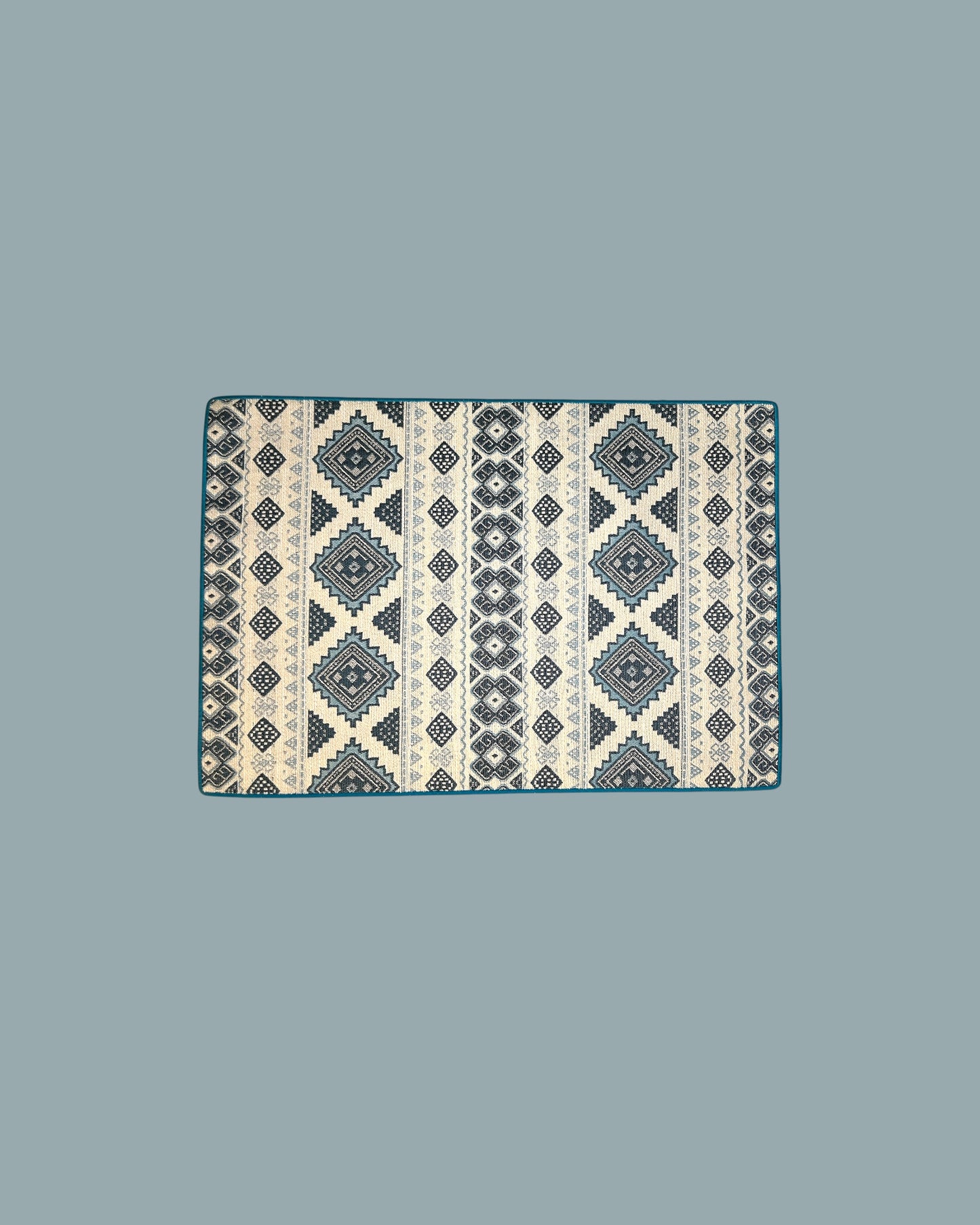 Tovaglietta Jacquard Verde e Avorio