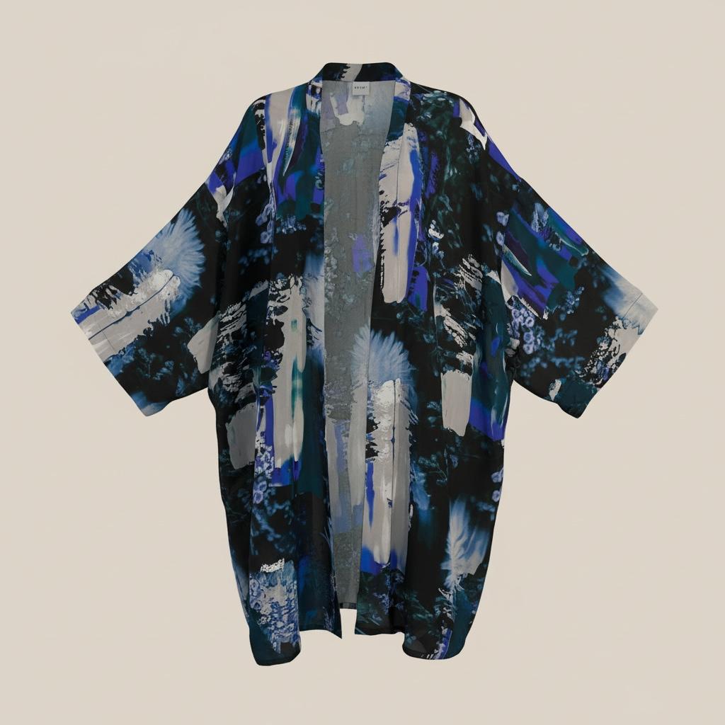 Kimono in pura seta
