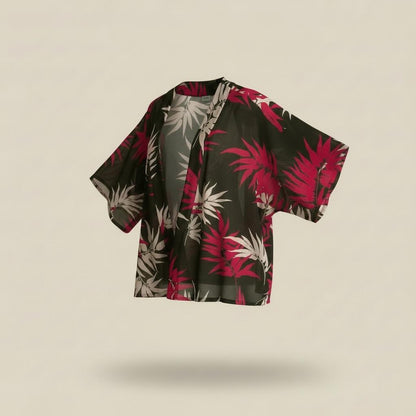 Kimono fantasia felce