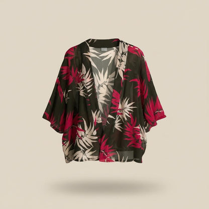 Kimono fantasia felce